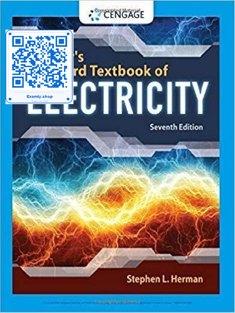Testbank of Delmars Standard Textbook of Electricity 7th Edition | PDF ...
