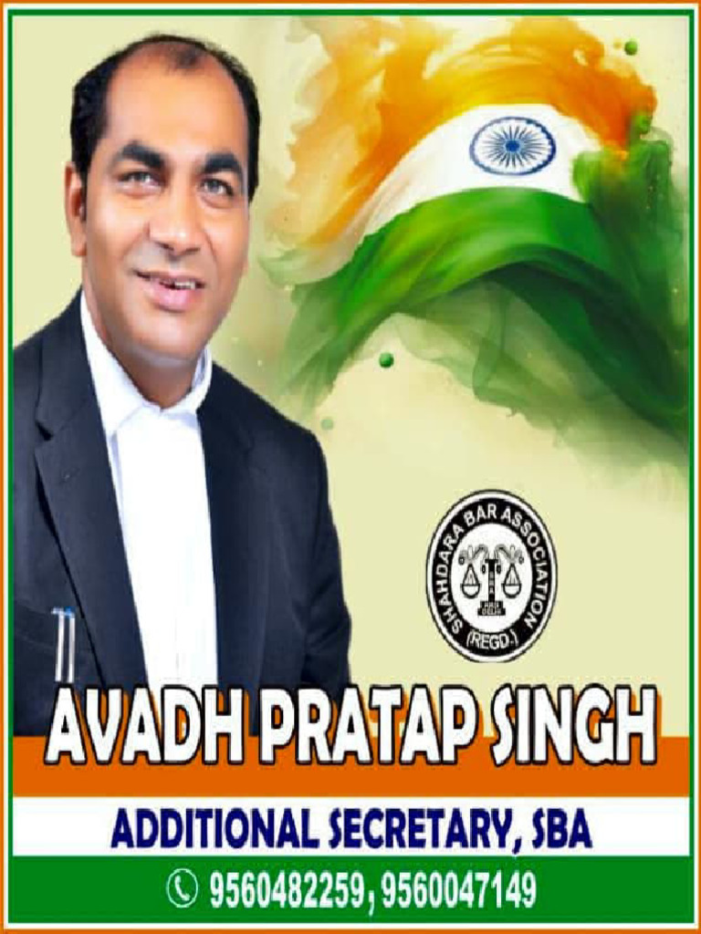 Roster Special Lok Adalat... Avadh Pratap Singh Addl - Secretary Sba ...