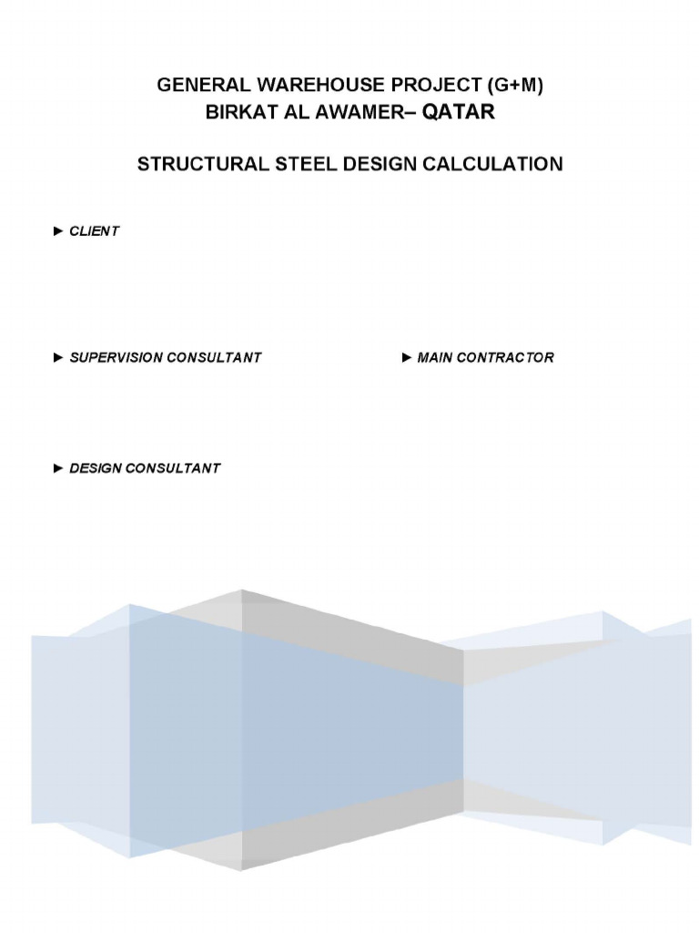 Steel Design Calculations | PDF