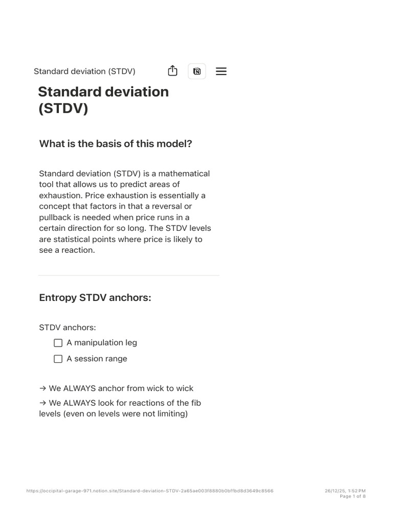 Standard Deviation (STDV) | PDF | Physics | Thermodynamics