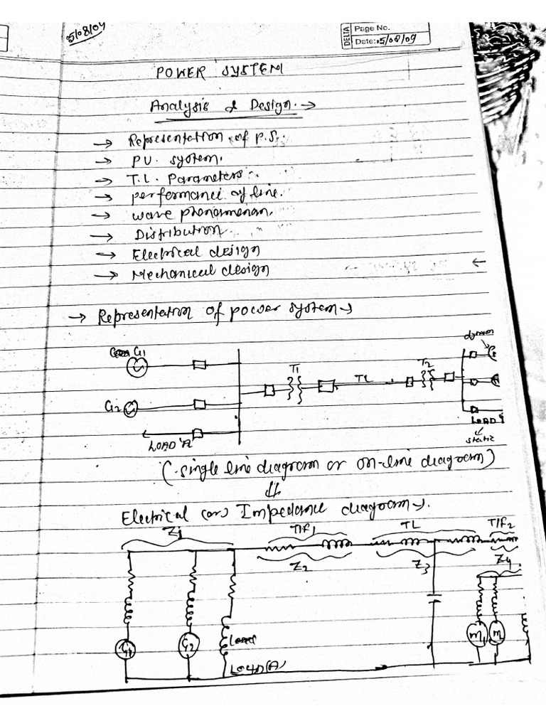 Important Note On The Power System For GATE Exam | PDF