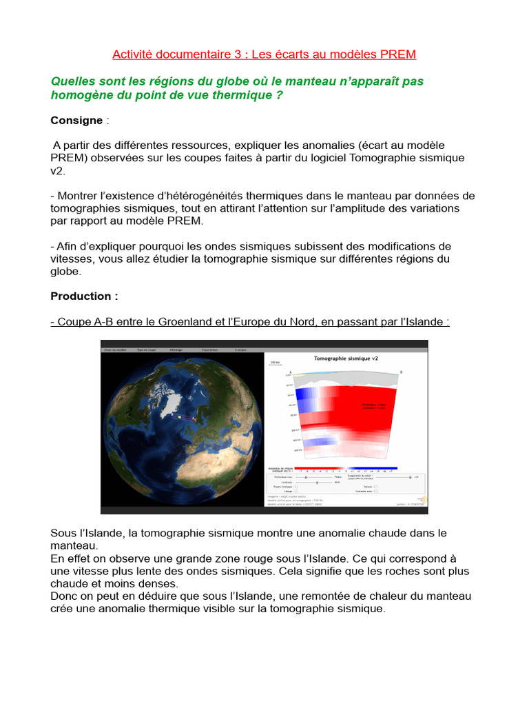 Modèle PREM | PDF