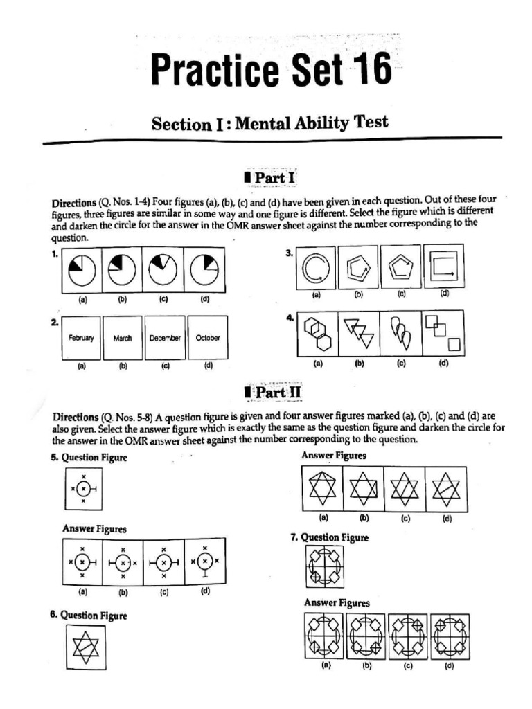 Practice Set 16 | PDF