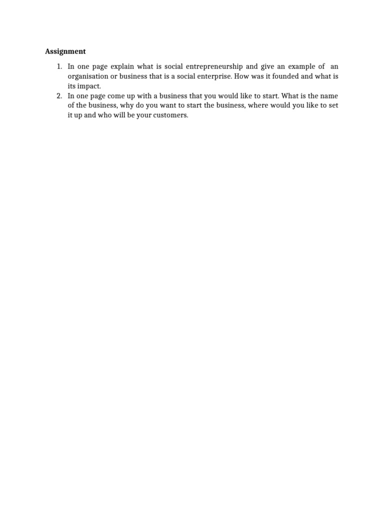 Assignment 1 | PDF