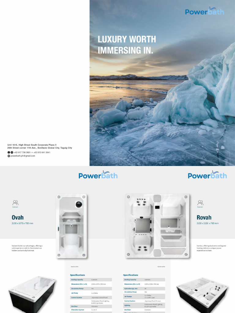 Powerbath Catalogue Compressed | PDF