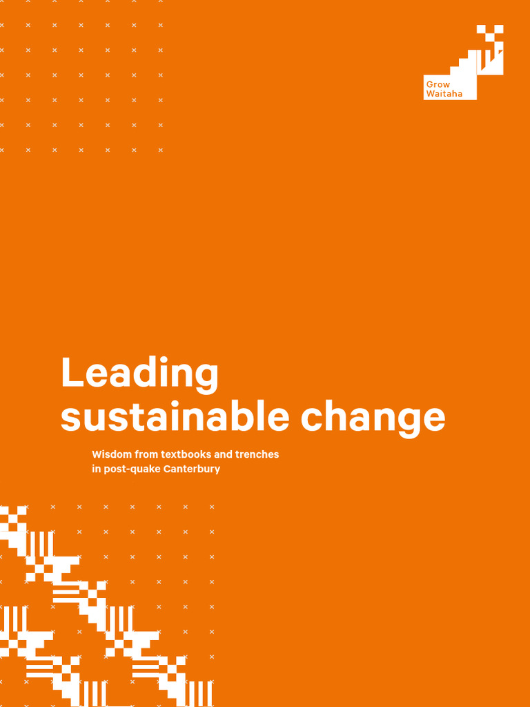 Leading Sustainable Change FF SF | PDF | Change Management | Leadership