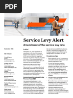 Service Levy Collection in Tanzania | PDF | Taxes | Sampling (Statistics)