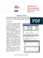 Peakworks Chromatography Integration Software