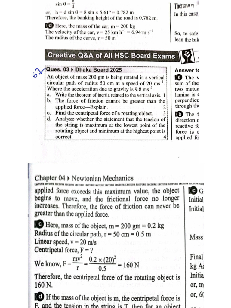 Newtonian Mechanics | PDF