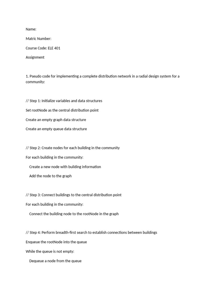 401 Assignment | PDF