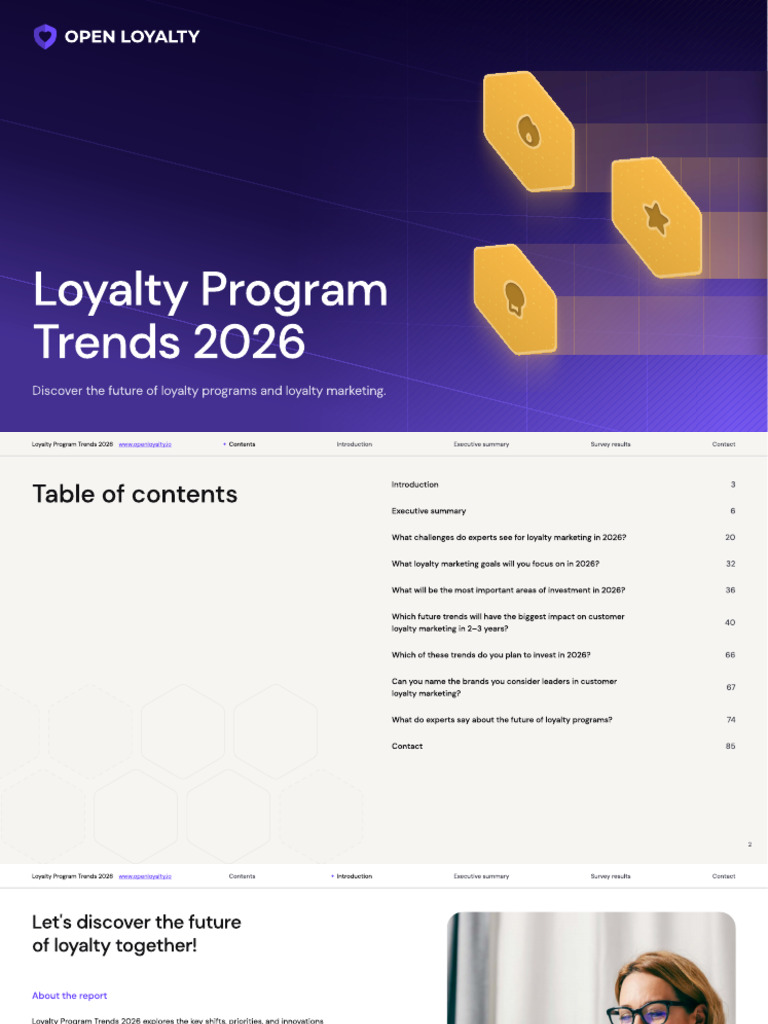 Loyalty Program Trends 2026-1 | PDF | Survey Methodology | Analytics