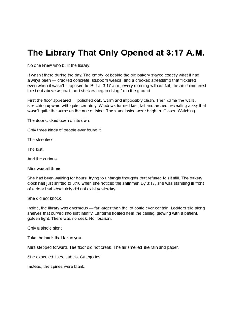 The Library PDF | PDF