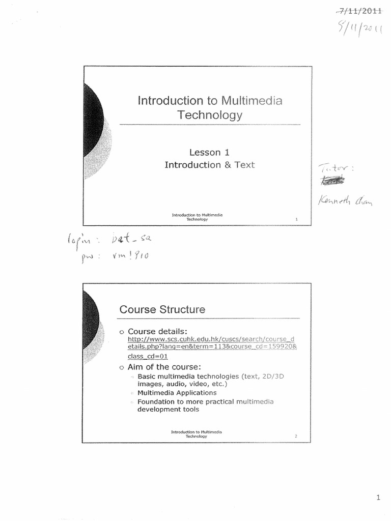 Lesson 1 | PDF