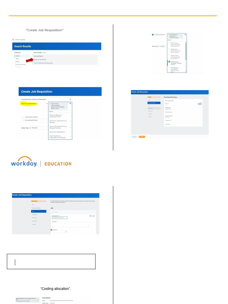 Create Job Requisition | PDF