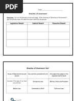 Download 3rd Grade  Branches of Government Worksheet by Totally3rdGrade SN10042273 doc pdf