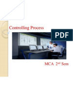 Controlling Process: Mca 2 Sem