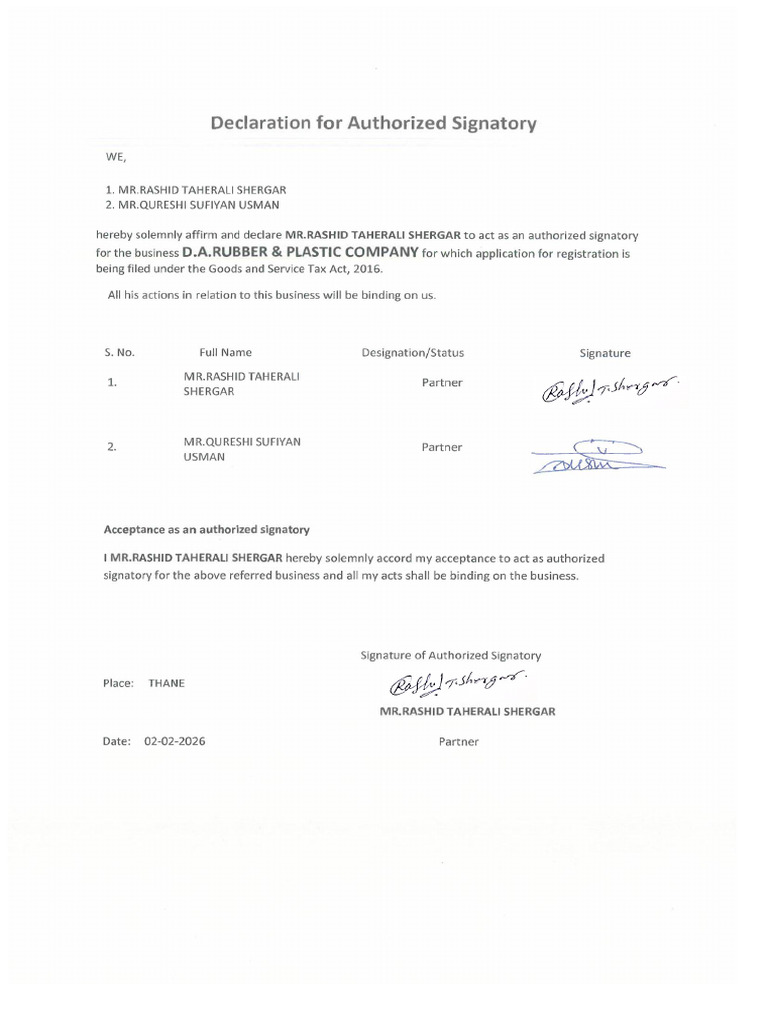 Da Letter Correct-Sign | PDF