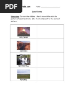 Download 3rd Grade  Landforms Worksheet by Totally3rdGrade SN10042331 doc pdf