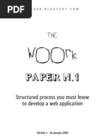 The Woork Papers N1 - Structured Process You Must Know To Develop A Web Application