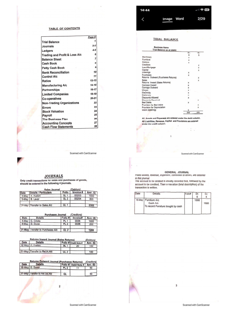 Poa Format | PDF