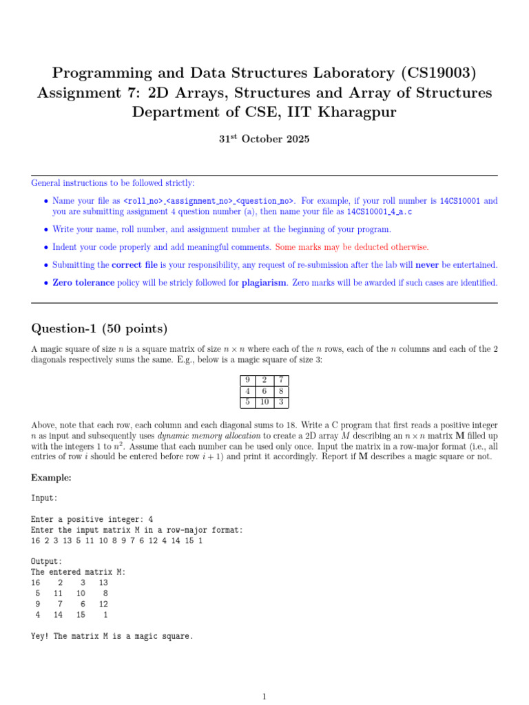 Pds Aut25 A7 | PDF | Matrix (Mathematics) | Temperature