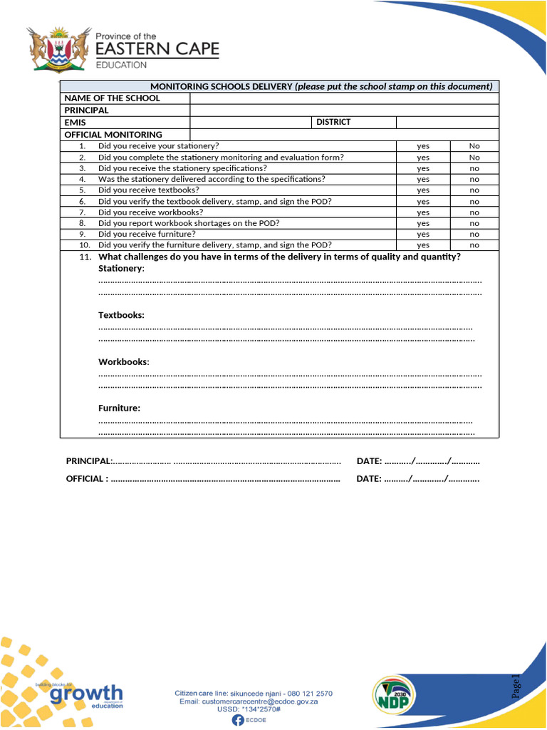 LTSM Monitoring Tool-Schools Delivery | PDF