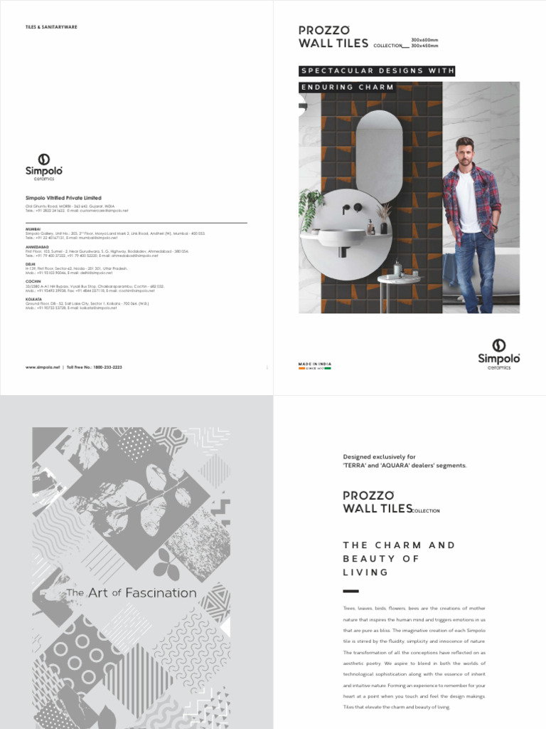 002 Prozzo Wall Tiles Collection | PDF