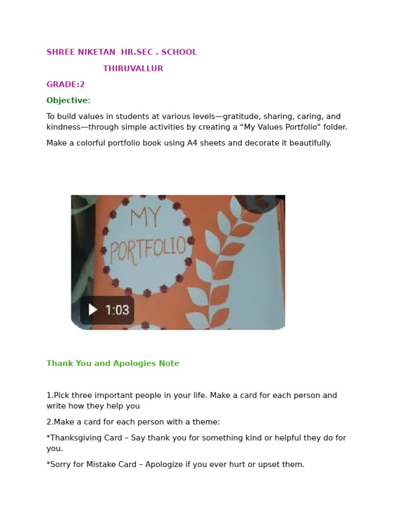 Grade 2 Assignment | PDF