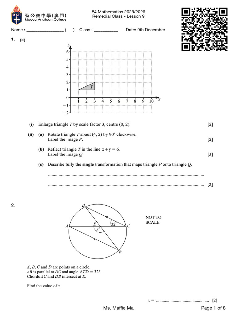 Lesson 9 (Revision UA2) | PDF