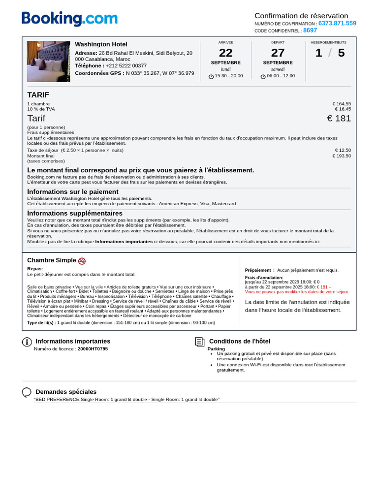 Confirmation | PDF