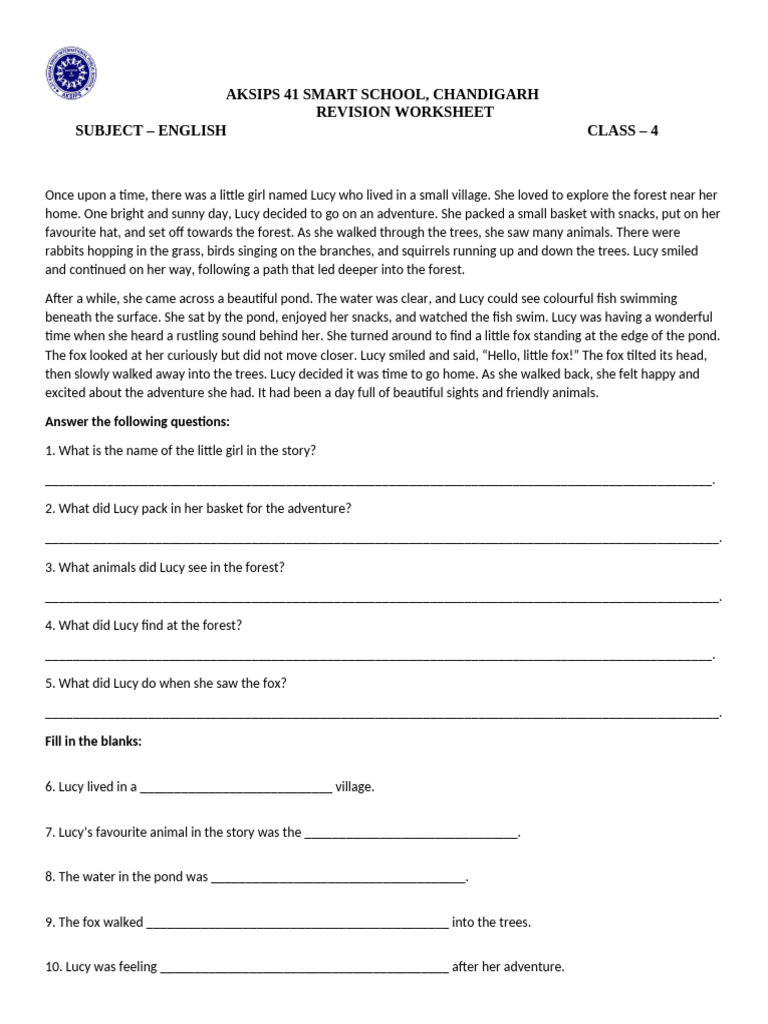 Practice Assignment 1 Grade 4 | PDF