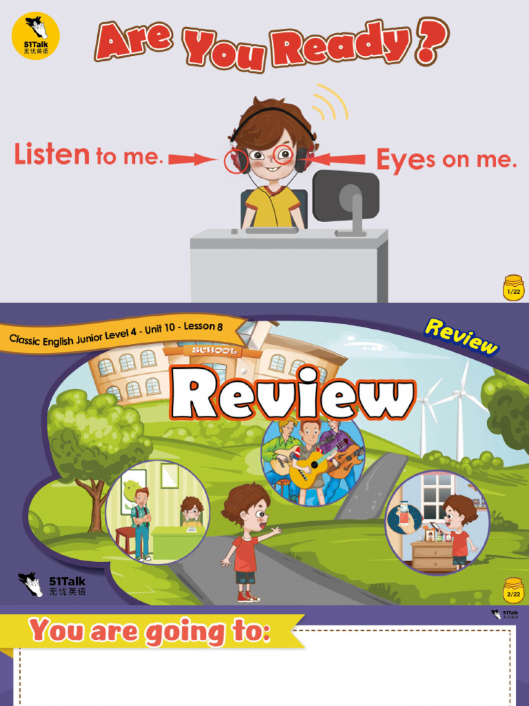 LEVEL 4 Unit 10 - Lesson 8 Review | PDF