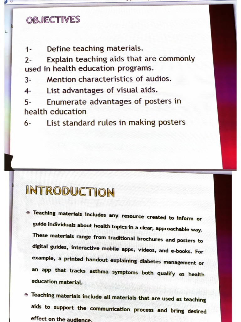 Teaching Materials | PDF