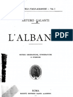 L'Albania: Notizie Geografiche, Ethnografiche e Storiche - Arturo Galanti (1901)