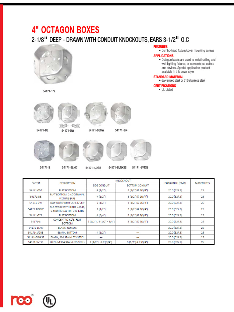 ROO Octogan Boxes | PDF