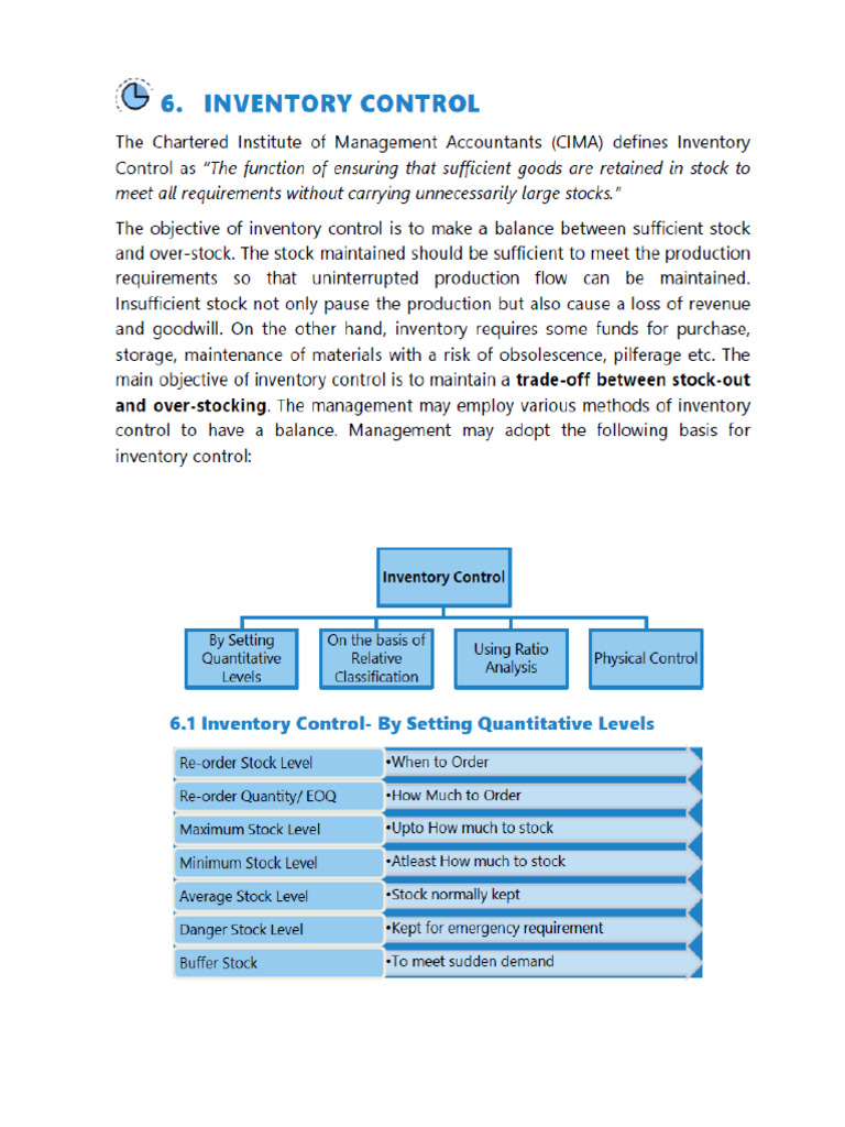 Materials Management, Inventory Control MRP Module 3 | PDF | Inventory ...