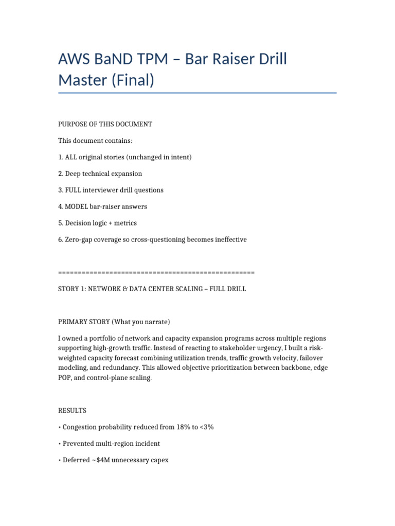 AWS BaND TPM Bar Raiser Drill Final | PDF | Chess Theory | Chess