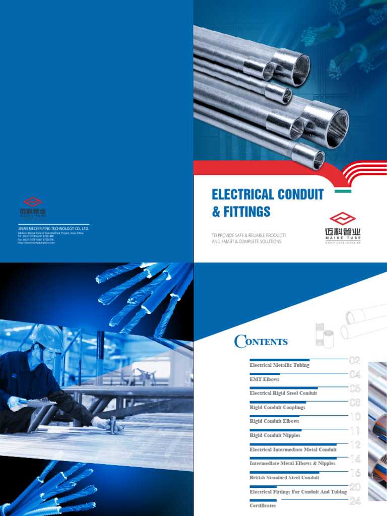 电力electrical Conduit & Fittings | PDF | Pipe (Fluid Conveyance ...
