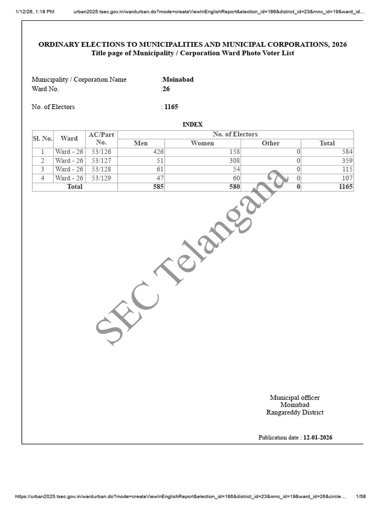 Ward 26 Eng | PDF