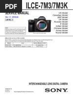 Sony A7III SM | PDF | Electrical Connector | Film Speed