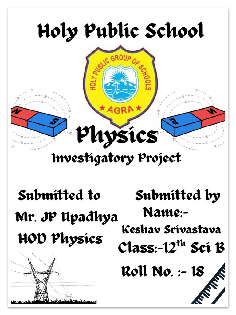 Physics Project | PDF | Electromagnetic Induction | Inductance