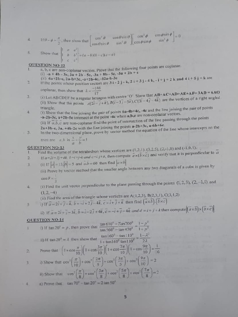 Maths 1A Imp | PDF