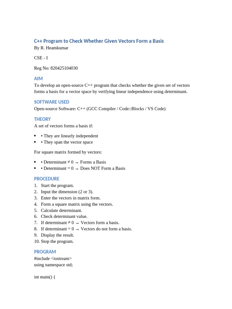 Basis Program Open Source | PDF