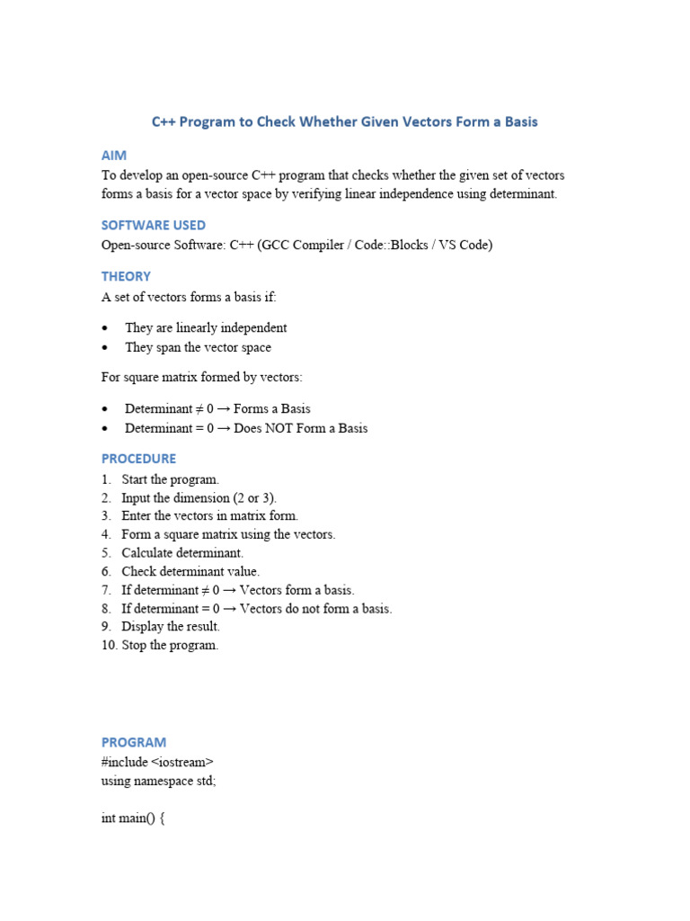 Basis Program Open Source | PDF