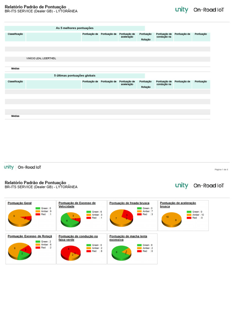 Standard Scoring Report | PDF