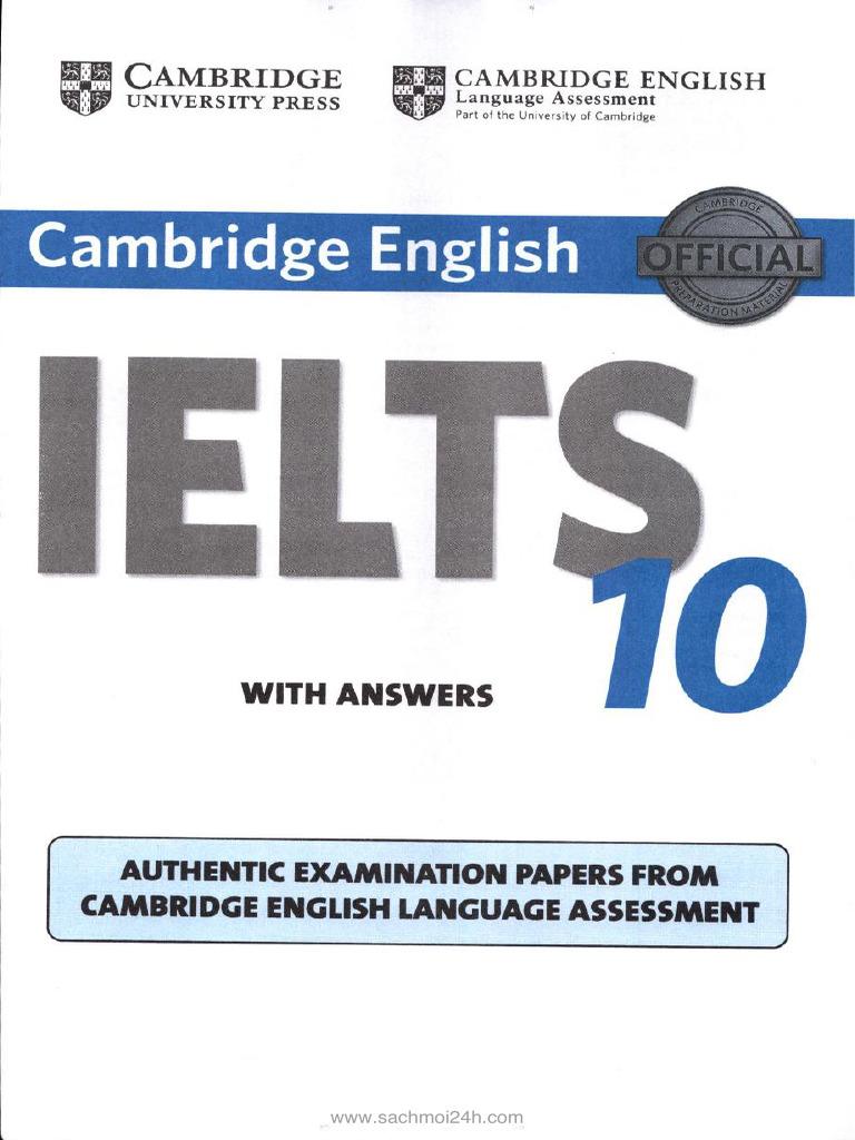 Cambridge IELTS 10 Ebook | PDF
