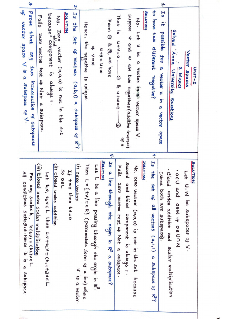 2 Marks (Unit-1) | PDF