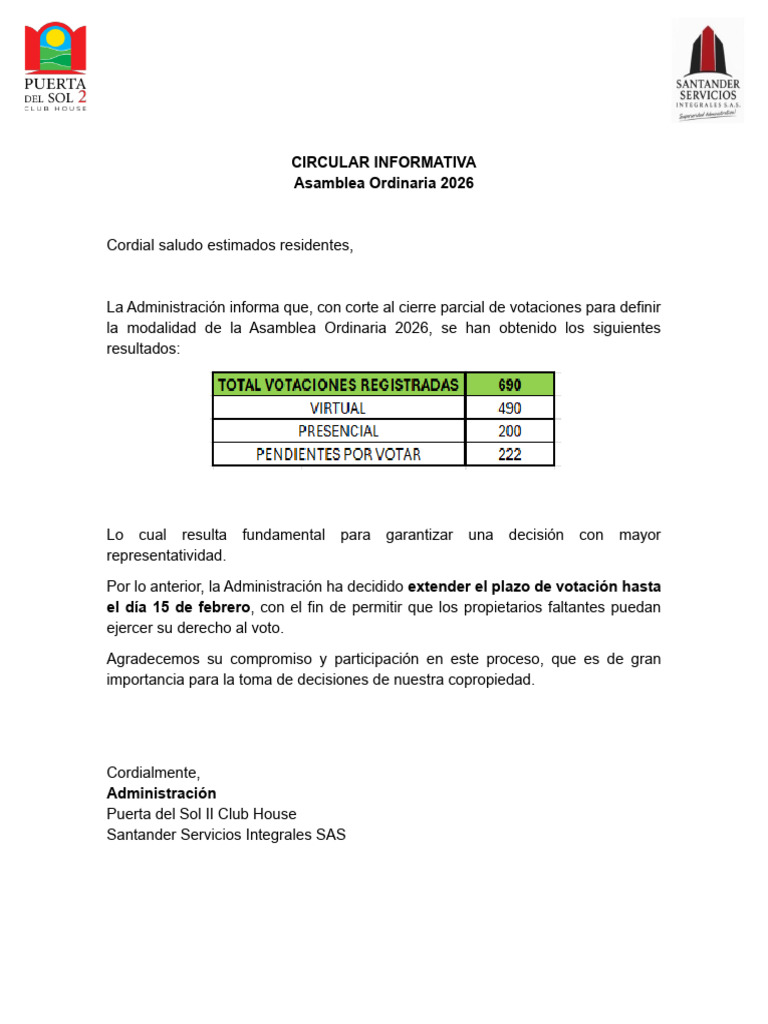 Circular Informativa | PDF