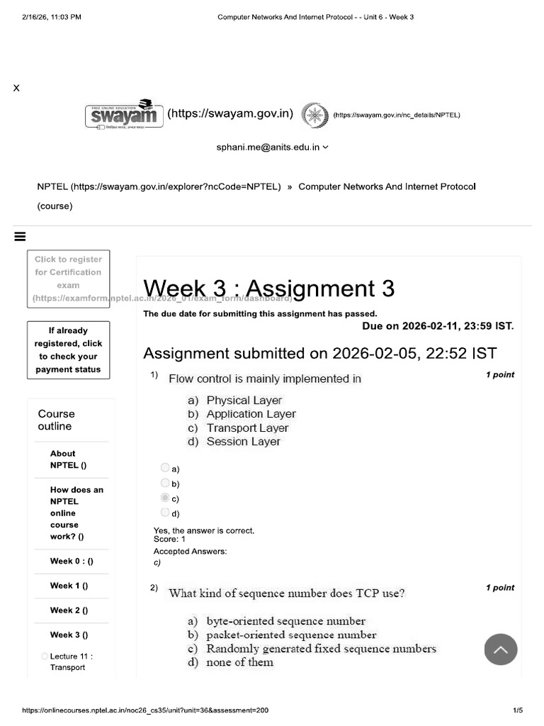 Week 3 Assignment Solutions | PDF