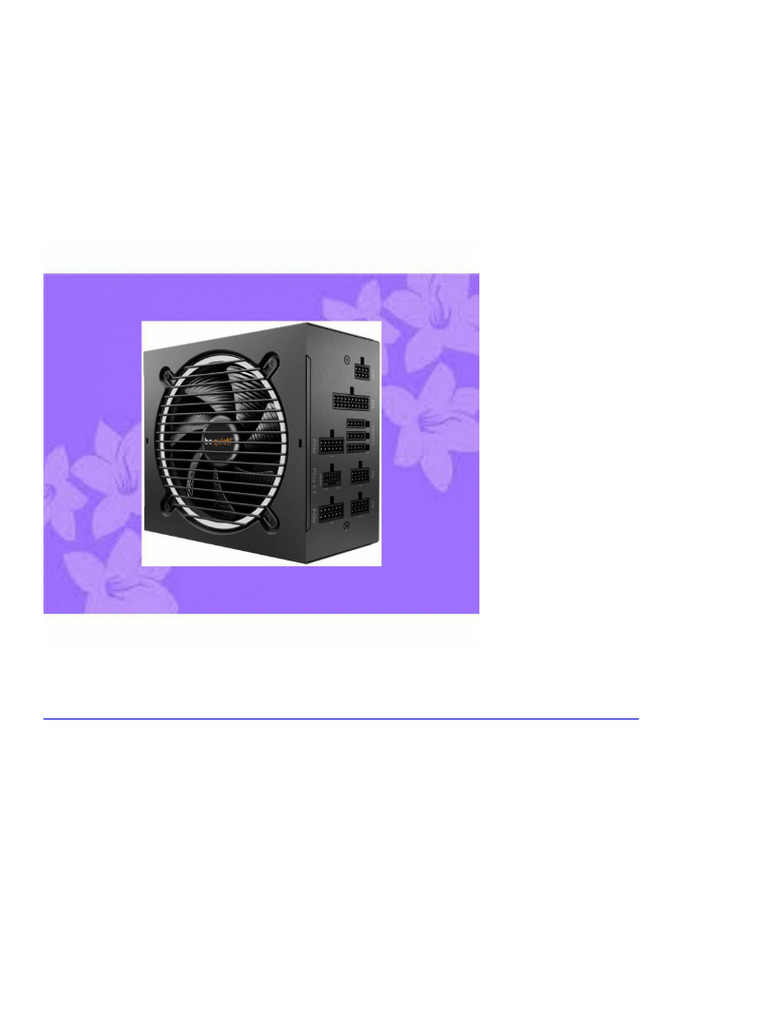 4287 Be Quiet Pure Power 12 M 1200W ATX 3.1 Und PCIe 5.1 Kompatibel 80 ...